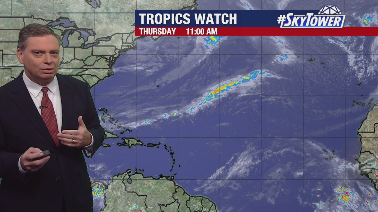 Cold front keeps tropics quiet