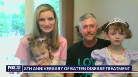 Illinois family's fight to find treatment for rare disease benefitting 2 sisters years later