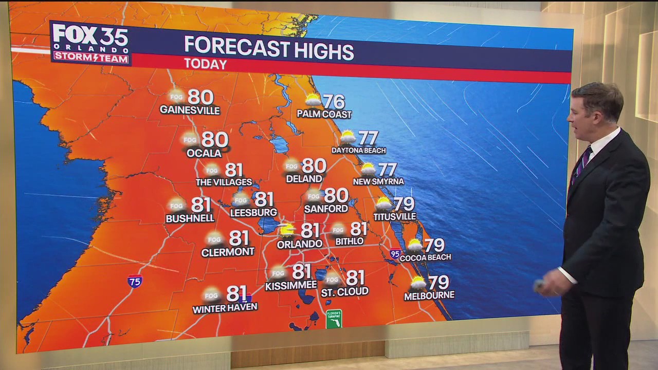 Orlando Weather AM Forecast: November 17, 2025