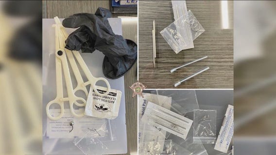 Student caught running amateur piercing parlor in NW Indiana high school bathroom