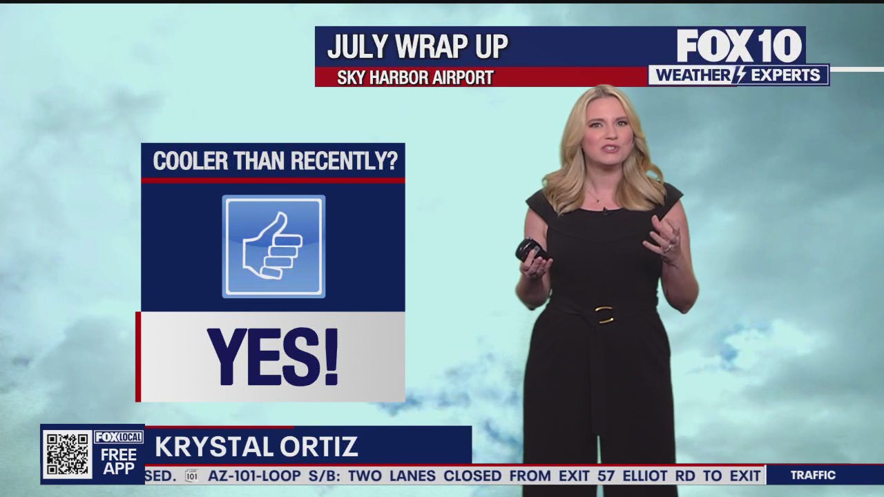 Has July really been 'cooler' than normal?