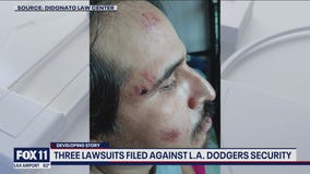 3 lawsuits filed against LA Dodgers security