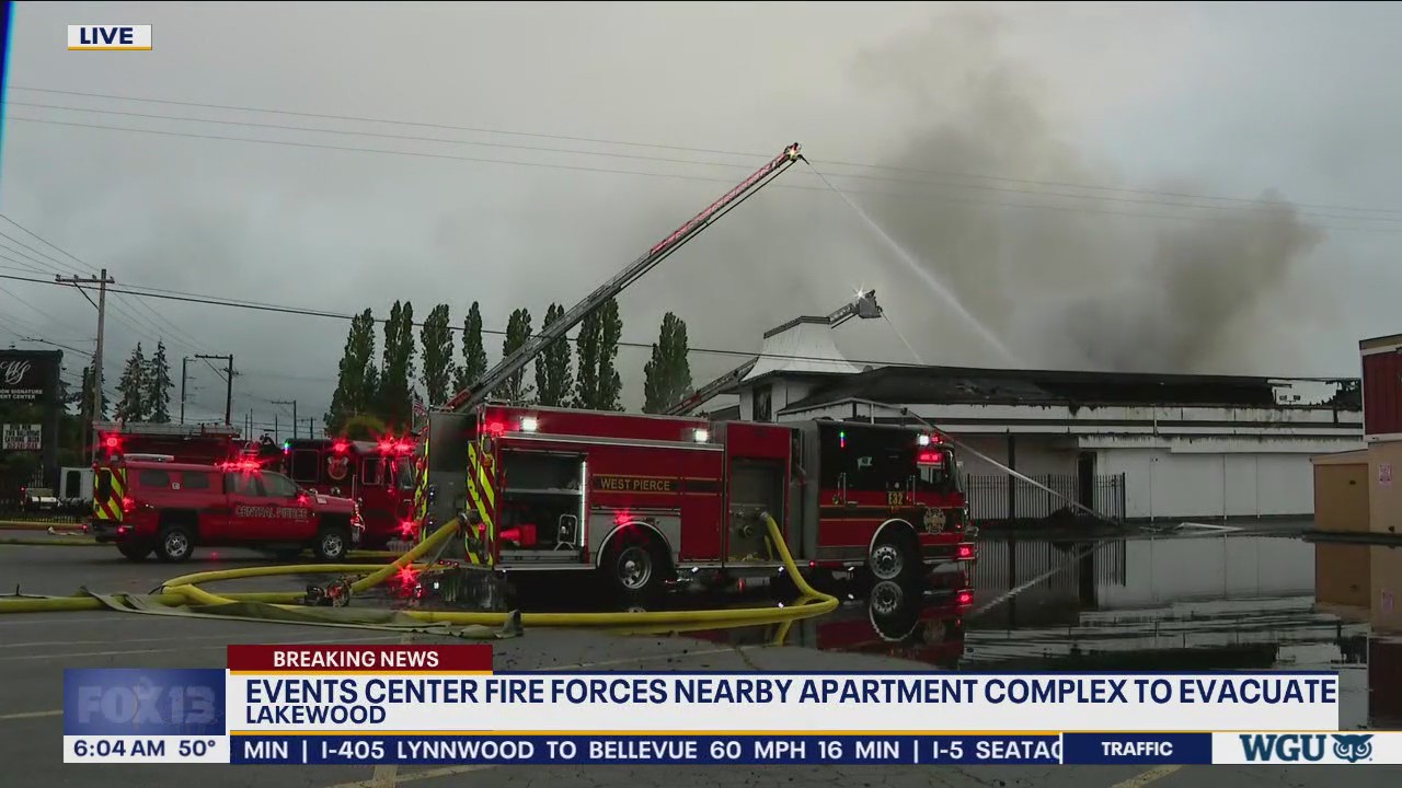 Firefighters knock out fire at Lakewood events center