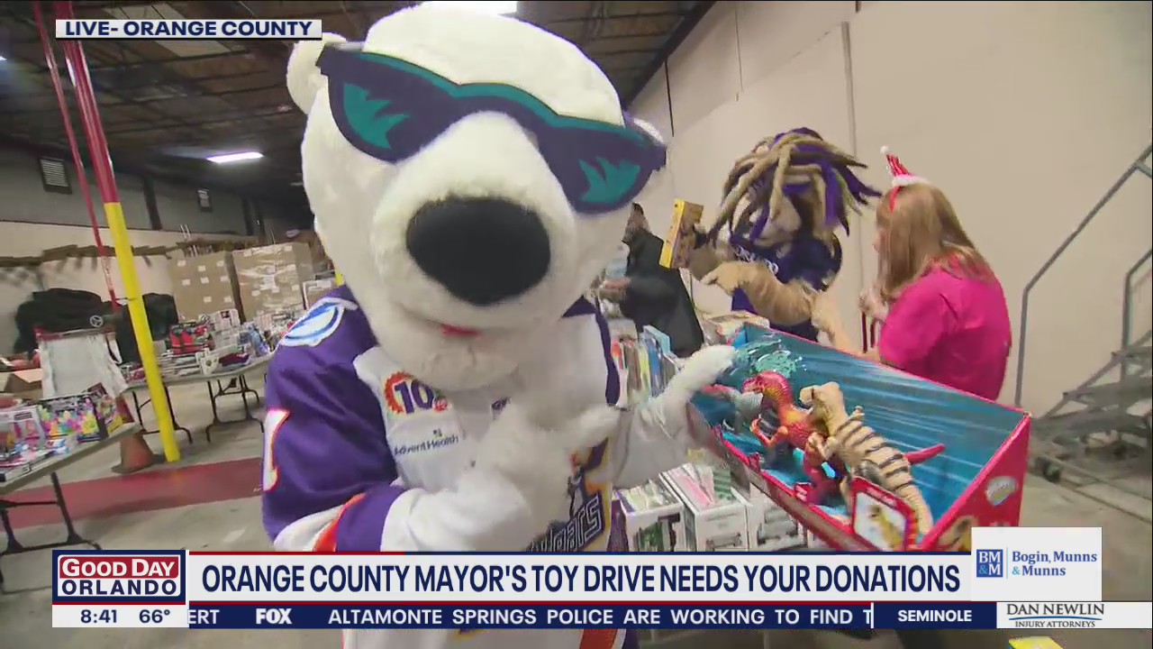 FOX 35 Care Force: Orange County Mayor's Toy Drive needs donations