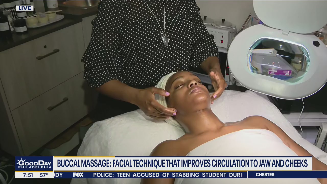 New facial technique improves circulation to jaw and cheeks