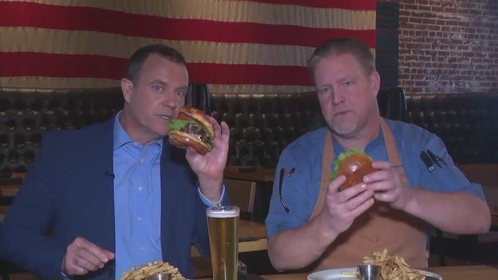 Burgers with Buck: Max Lager's Wood-Fired Grill and Brewery