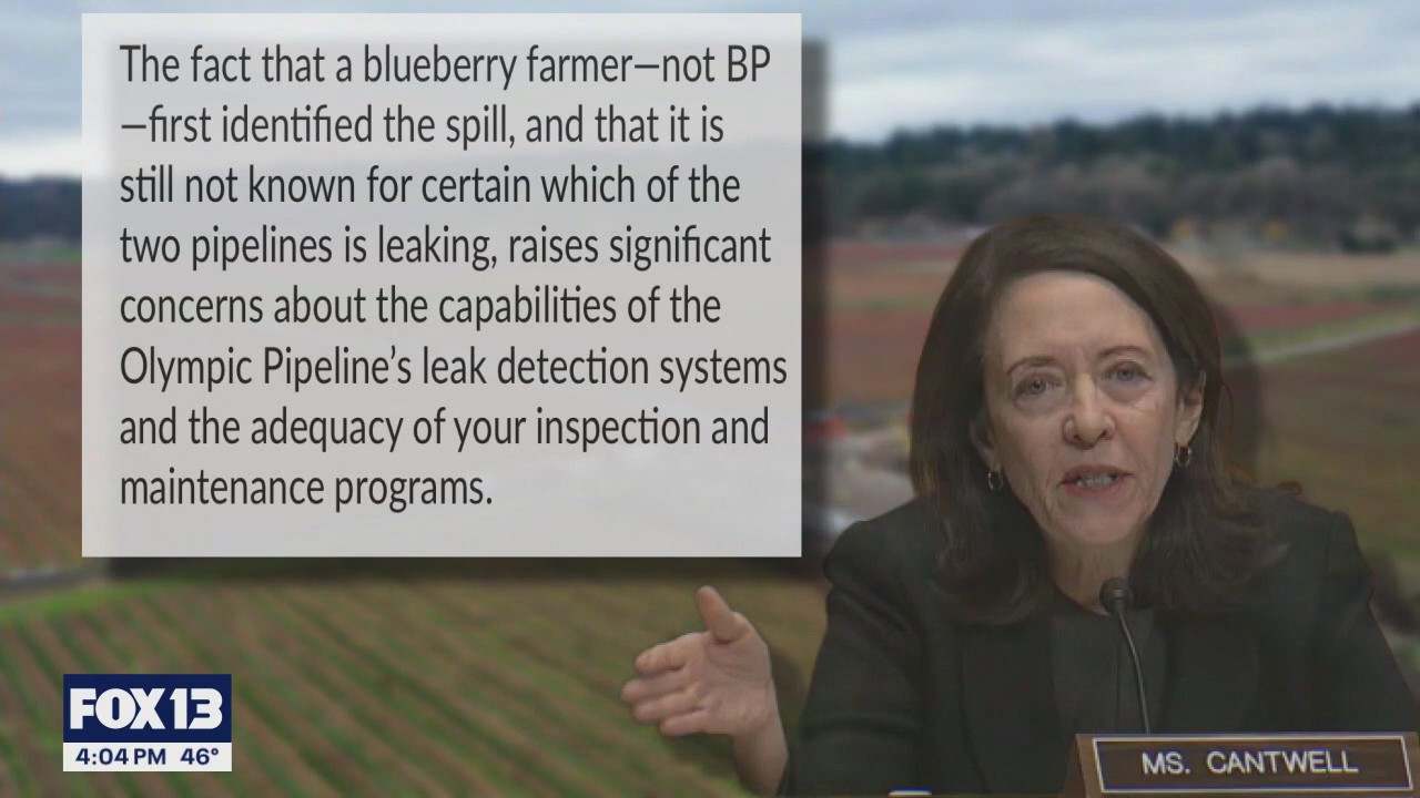 Olympic Pipeline leak forces flight diversions as crews race to restore jet fuel supply