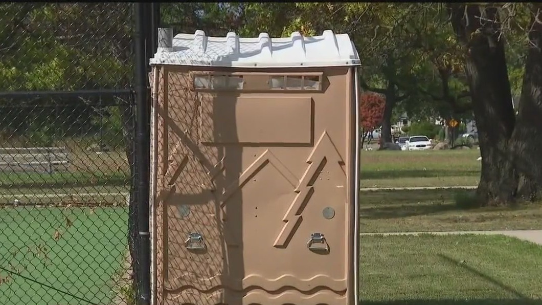 Man in custody in connection with porta-potty assault in Detroit