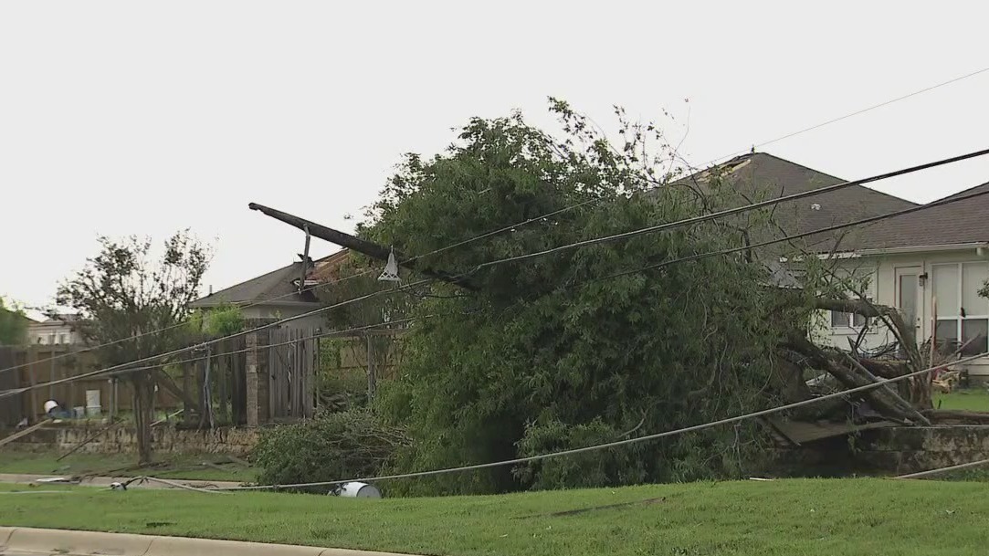 Texas weather: Tornado destruction in Temple