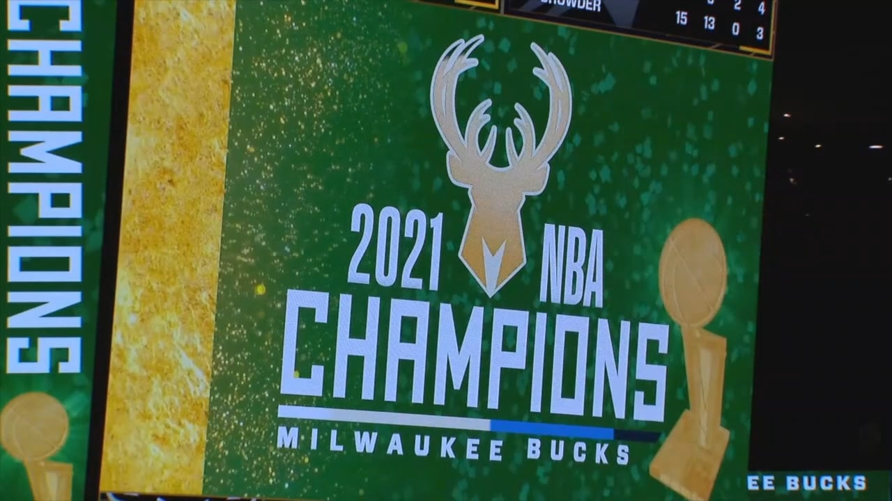 Fans celebrate Bucks' championship win across the pond