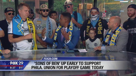 Sons of Ben join Good Day ahead of Philly Union playoff game