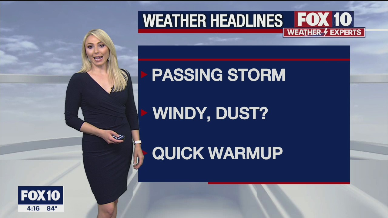 4PM Weather Forecast - 3/30/2021