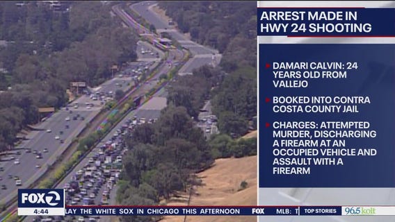 24-year-old Vallejo man, 5 others arrested after freeway shooting
