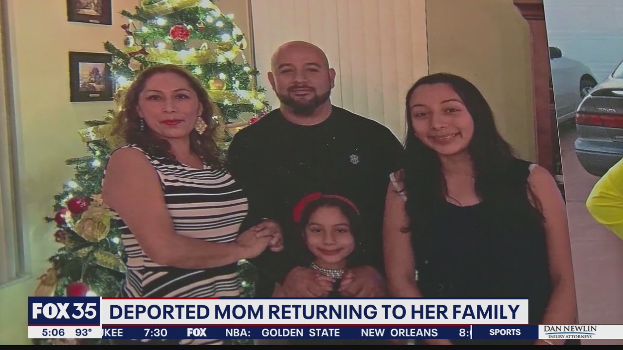 Deported mom returning to her Florida family
