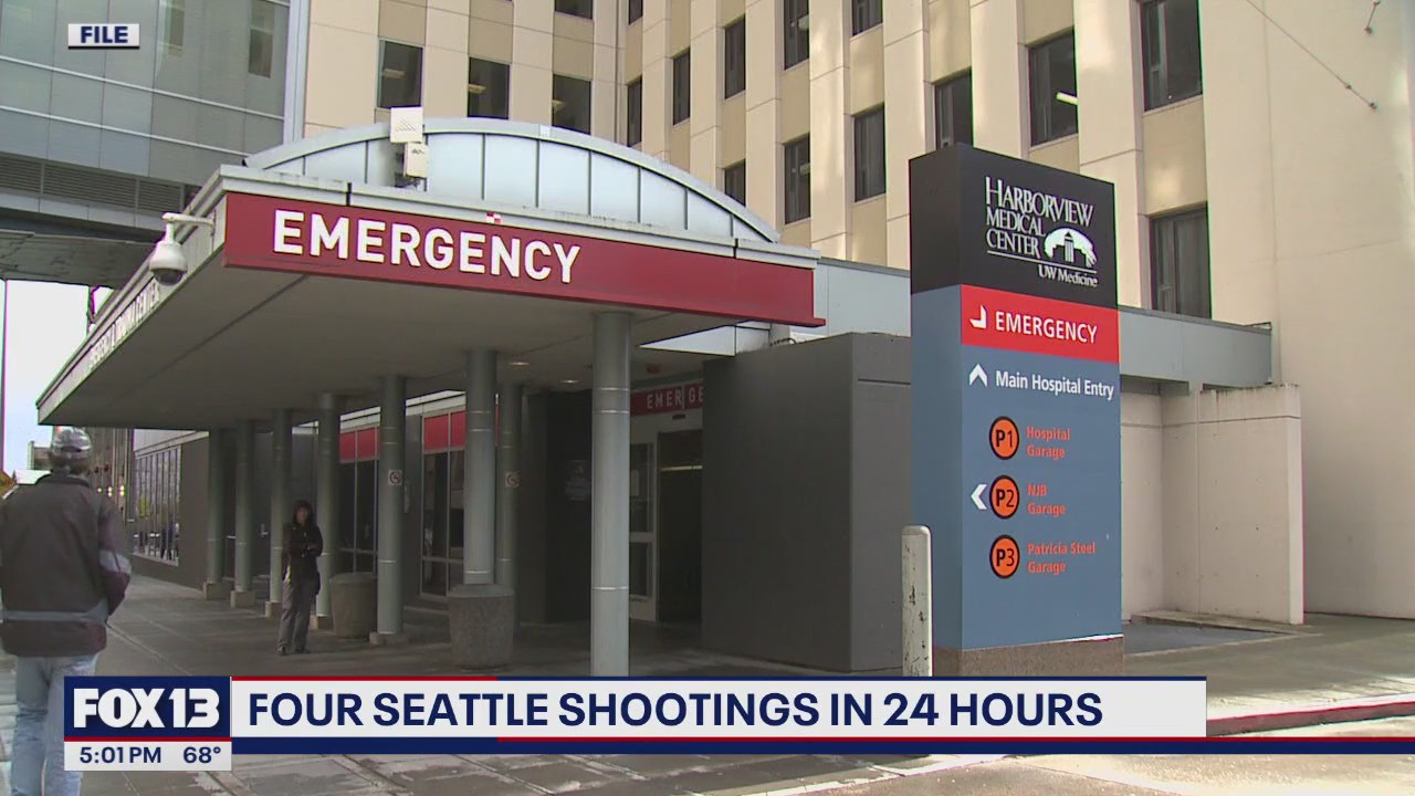 Seattle police investigating four Memorial weekend shootings