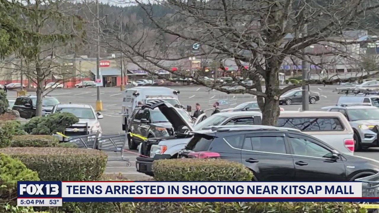Two teens arrested in Kitsap, WA mall shooting | FOX 13 Seattle