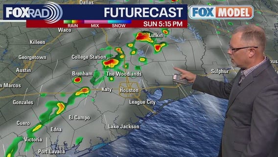 Houston weather: Easter Sunday rain chances as of Saturday afternoon