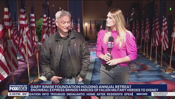 Gary Sinise Foundation brings Snowball Express to Orlando