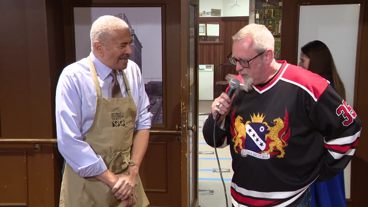 Huel Perkins, other Detroit icons cast their hands in cement