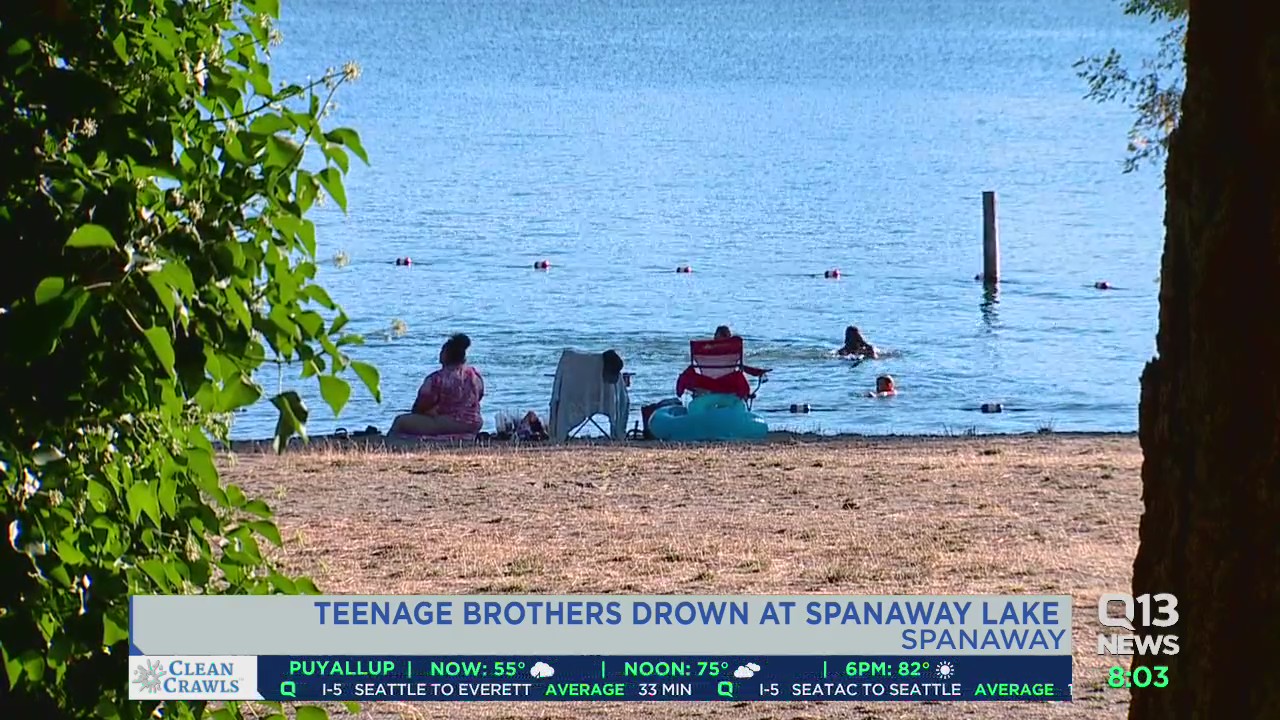 Teenage brothers drown in Spanaway Lake