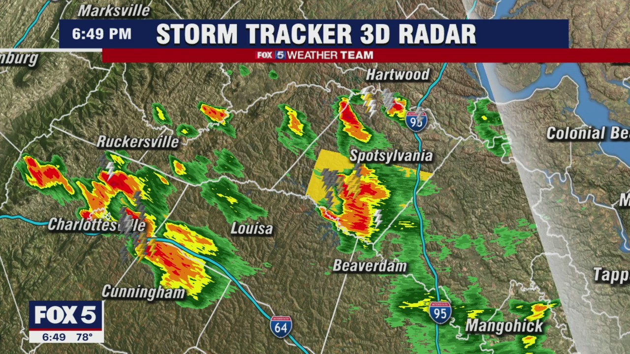 FOX 5 weather forecast at 6