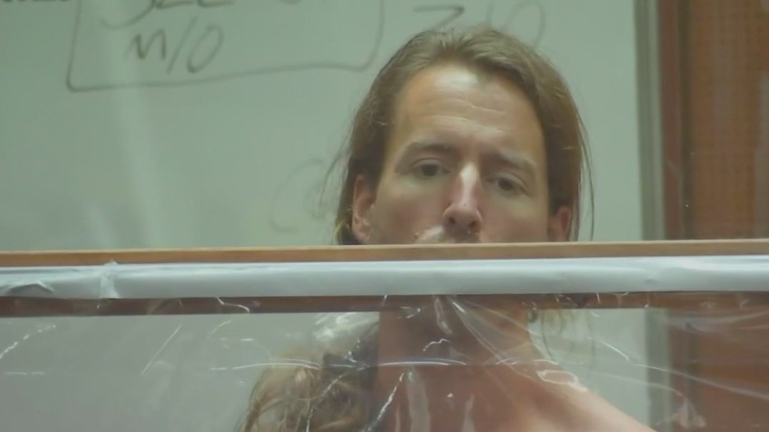 LA man accused of killing wife, her parents, dies