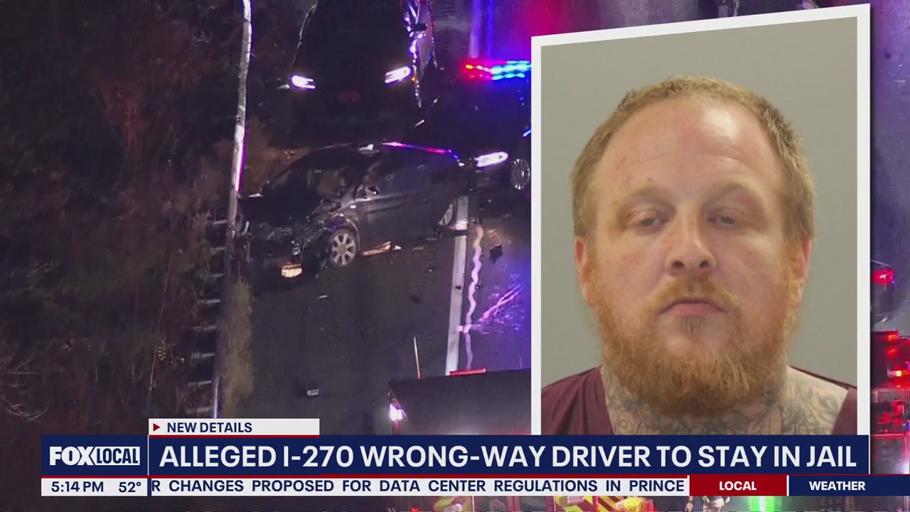 Multiple charges for man arrested driving wrong way down I-270 | FOX 5 DC