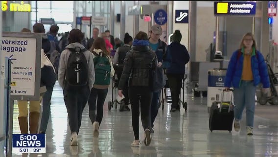 No problems for Thanksgiving travelers at MSP Airport