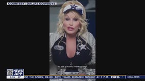 Dolly Parton playing in Thanksgiving Halftime show