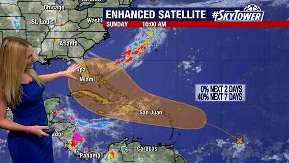 Tropical development possible for wave in Atlantic