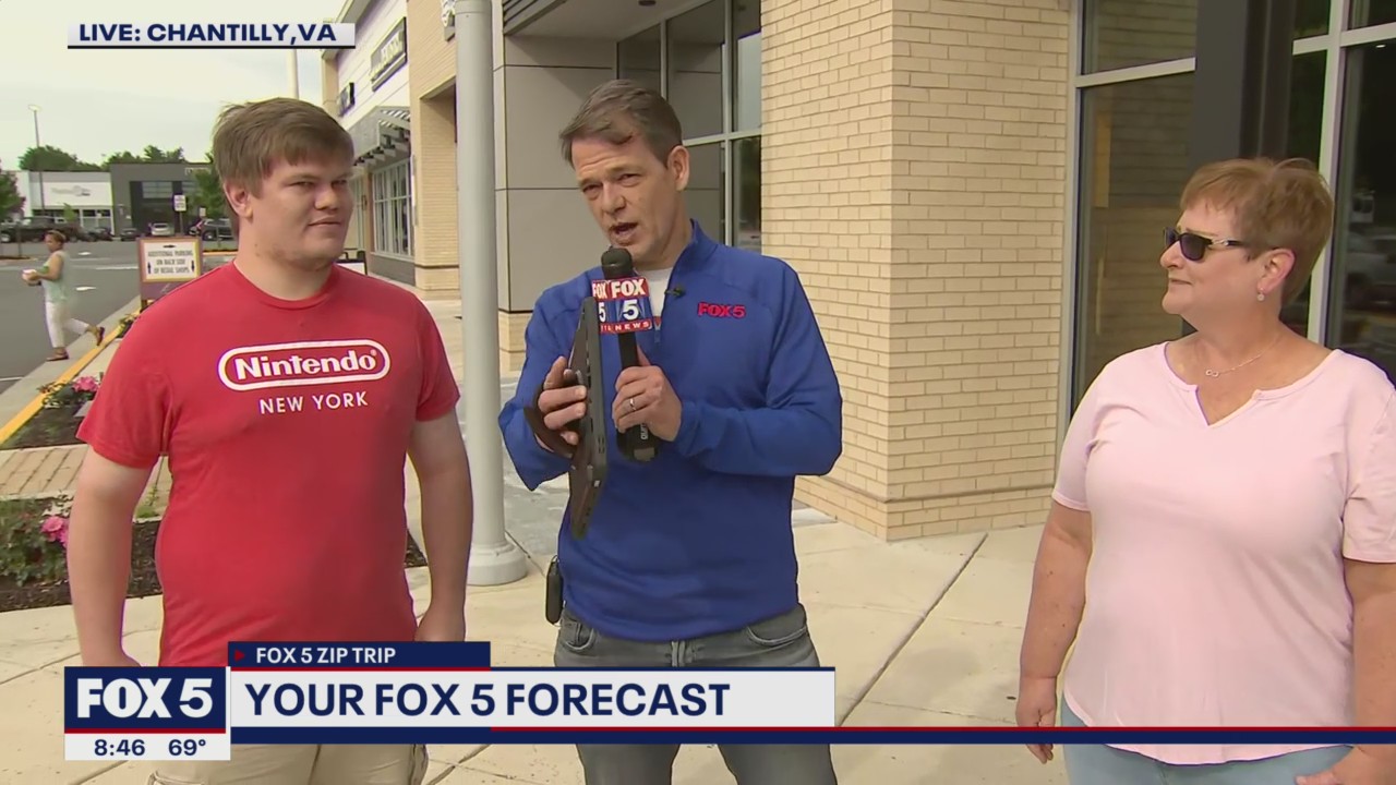 FOX 5 Zip Trip Chantilly: Making friends in Chantilly!