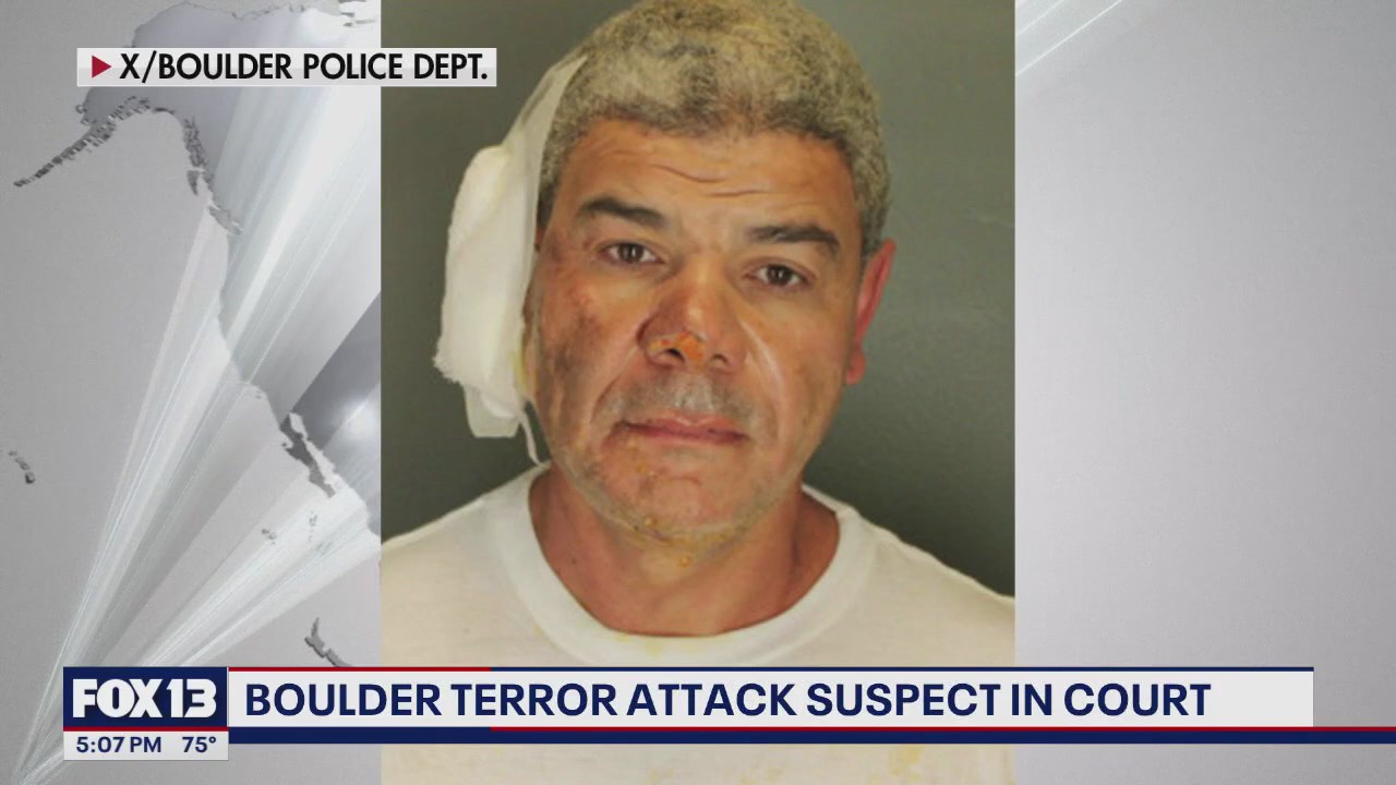 Boulder, CO terror attack suspect in court