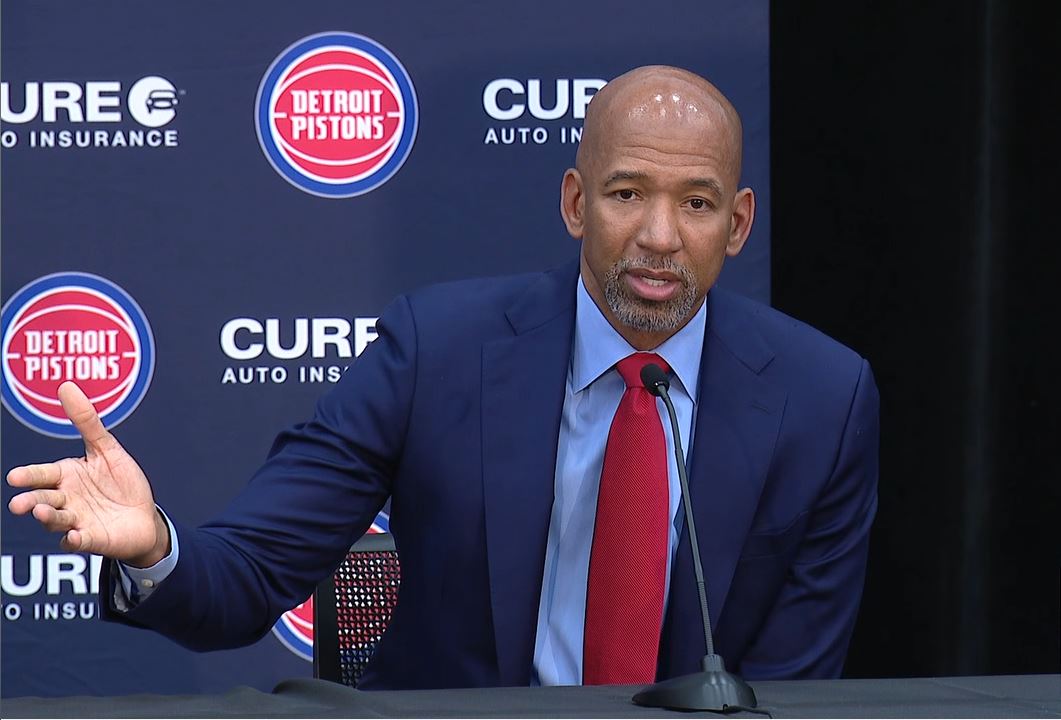 WATCH - The Pistons introduce new head coach Monty Williams