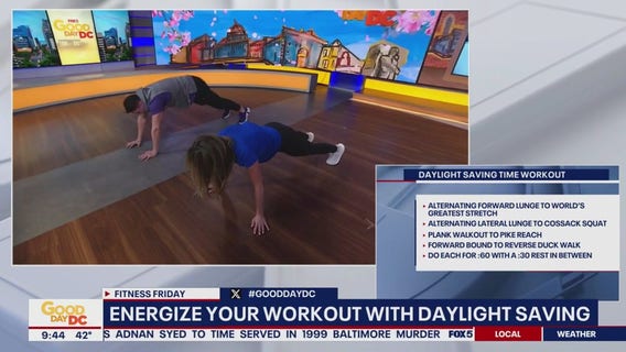 Energize your workout with Daylight Saving Time