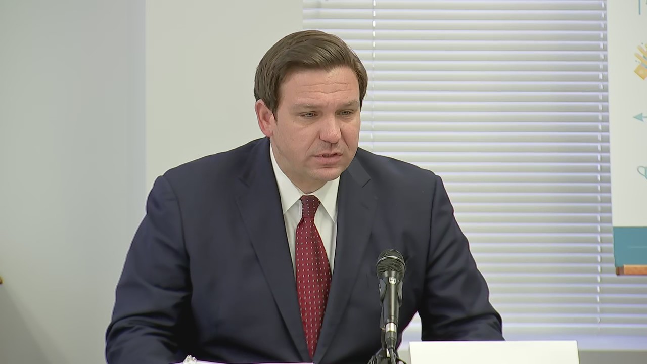 Governor and First Lady DeSantis hold coronavirus roundtable