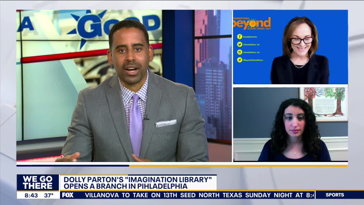 Dolly Parton's 'Imagination Library' opens a branch in Philadelphia