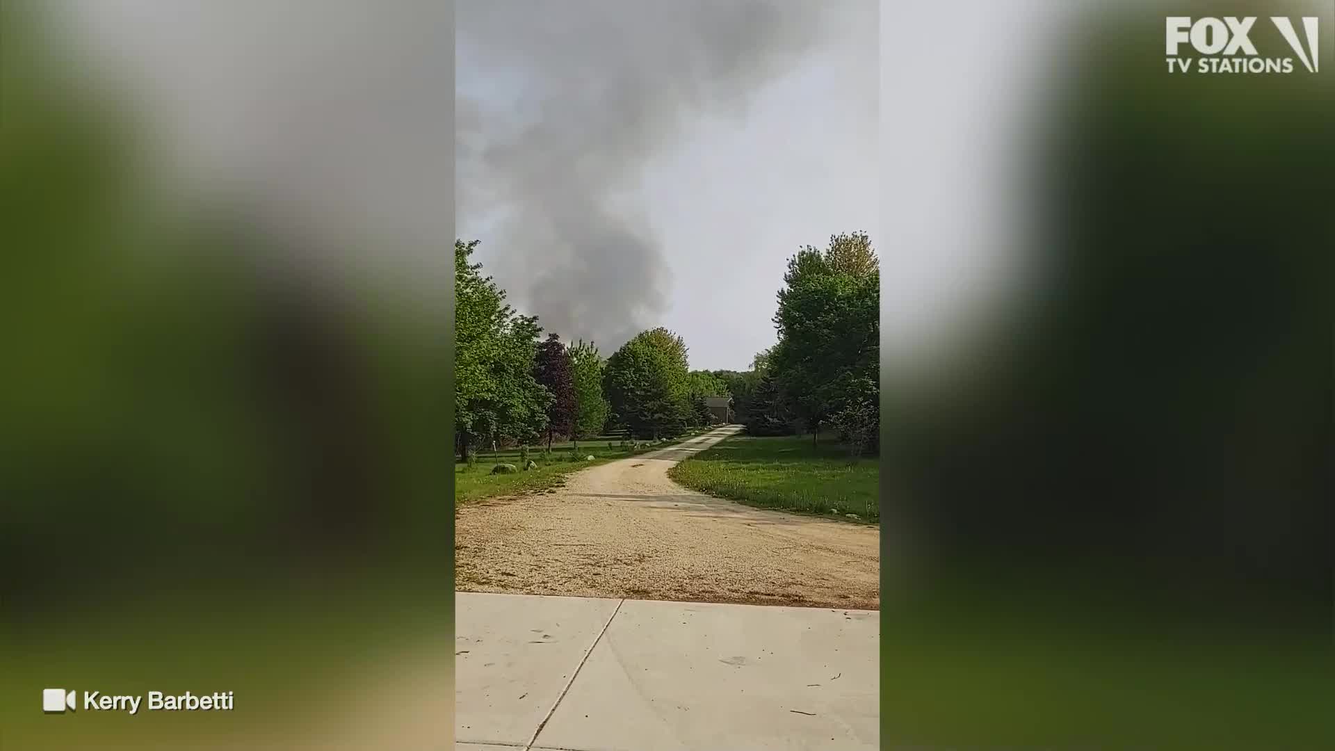 Rice County landfill fire [RAW]