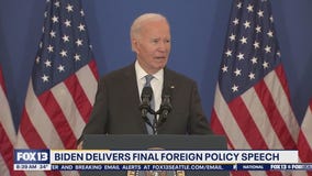 Biden delivers final foreign policy speech
