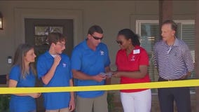 Disabled veteran gifted custom-designed home