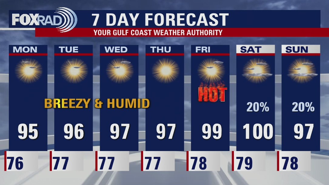 Sunday evening/Monday morning weather forecast