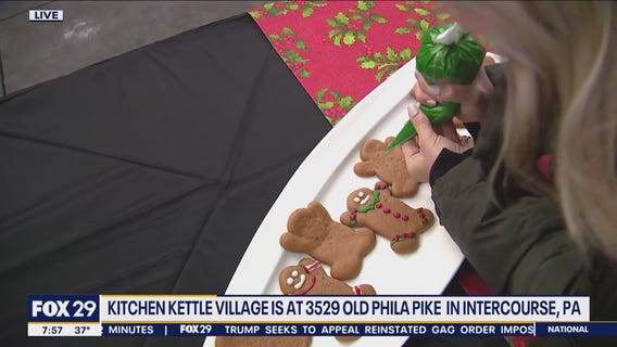 Holiday festivities at Kitchen Kettle Village in Lancaster County