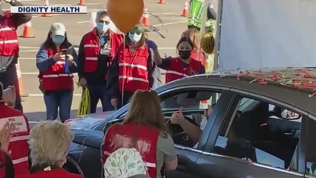 Valley woman becomes 100,000th person to be vaccinated at Maricopa County vaccination POD