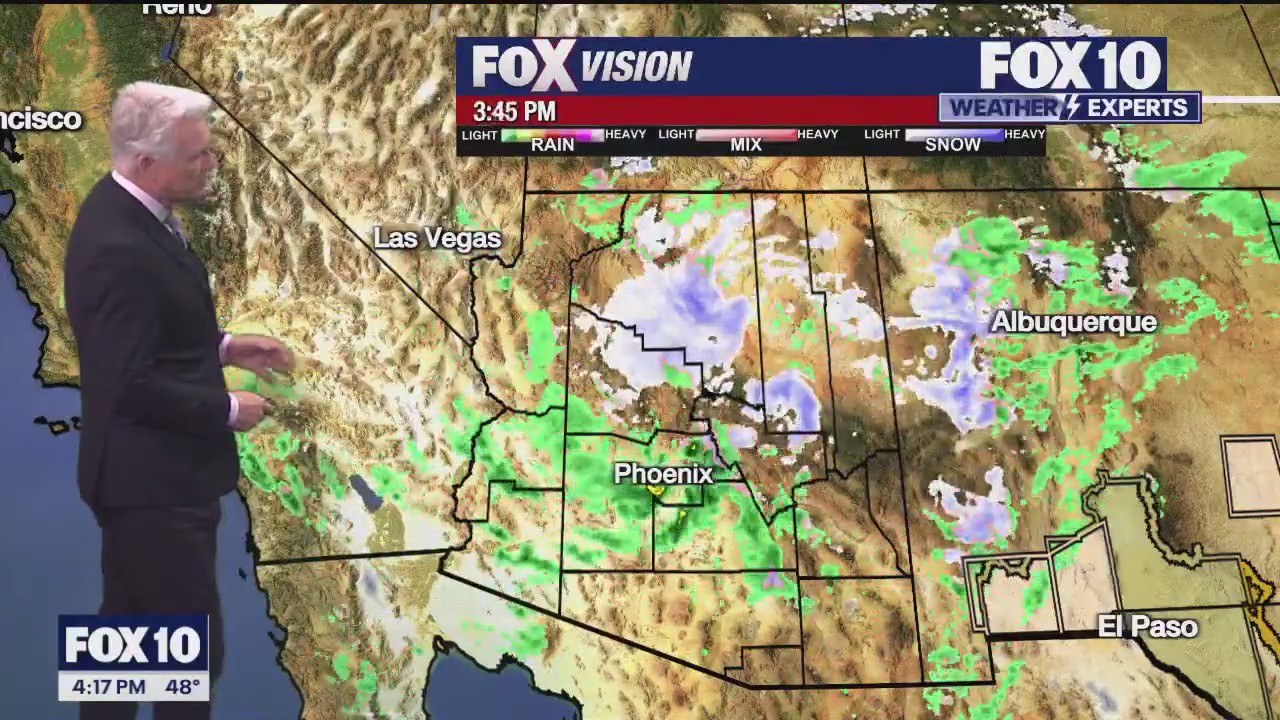 4 p.m. Weather Forecast - 3/7/2025