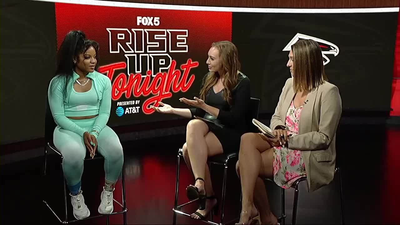 History-making football player Santia Deck, aka the Queen of Abs | Rise Up Tonight