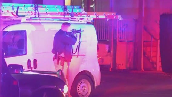 LASD message to barricaded suspect in Lancaster