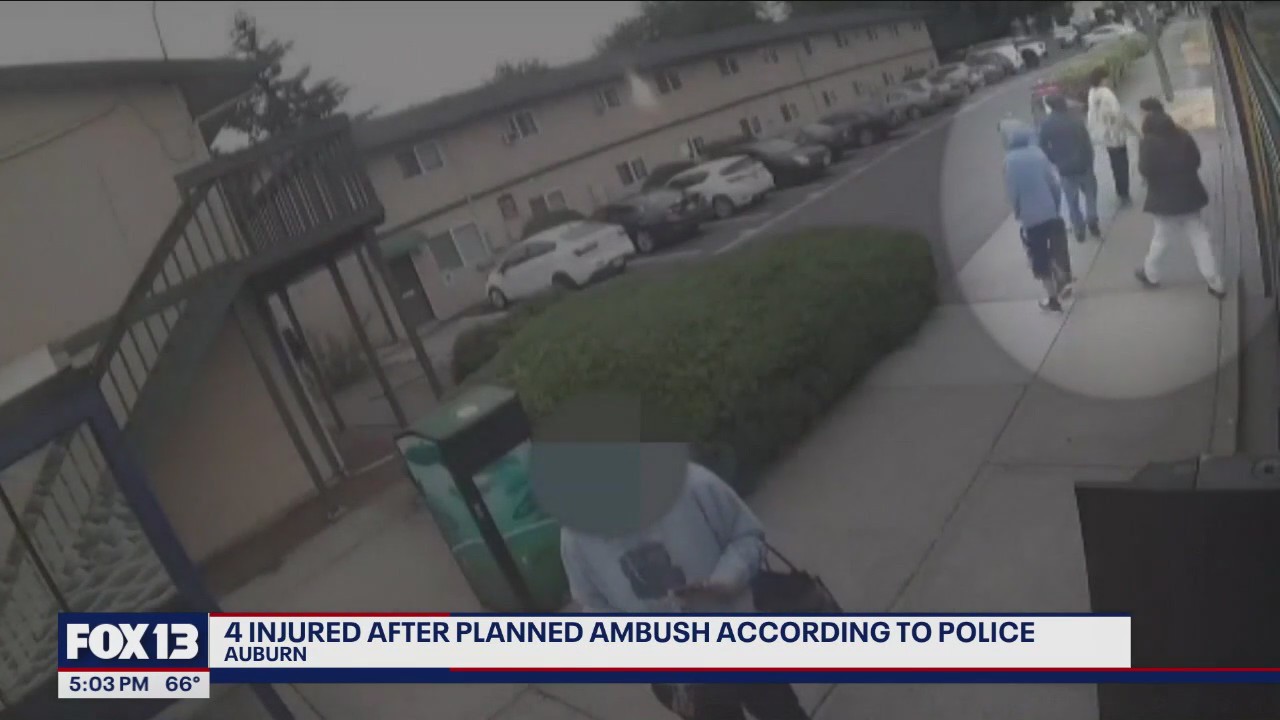 Video captures shootout in Auburn, 100 shell casings recovered