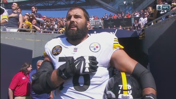 National Anthem Protest NFL Players Kneel and Lock Arms