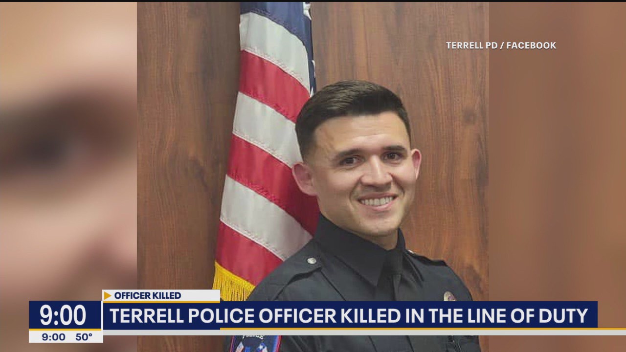 Terrell police officer killed by shooting suspect