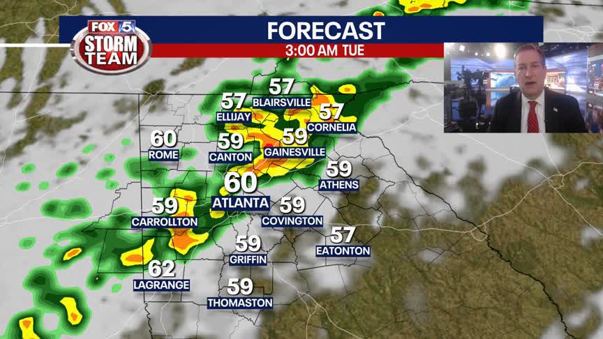 Monday Night Weather Update