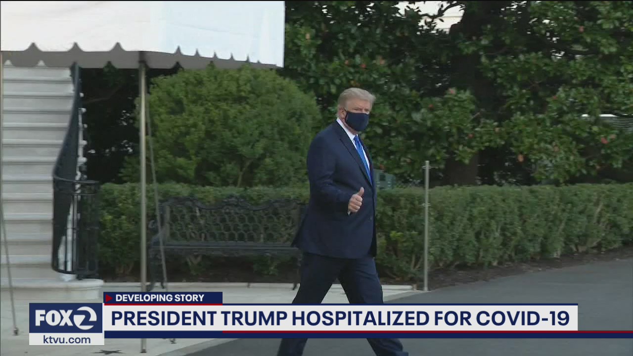 President Trump hospitalized following COVID-19 diagnosis